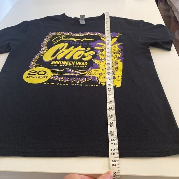 Otto's Shrunken Head Tiki Bar NY 20th Anniversary Size Medium - Picture 5 of 8